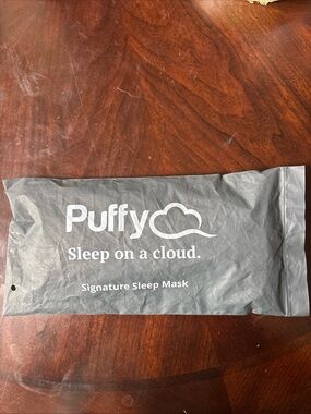 Signature Sleep Mask - Gray